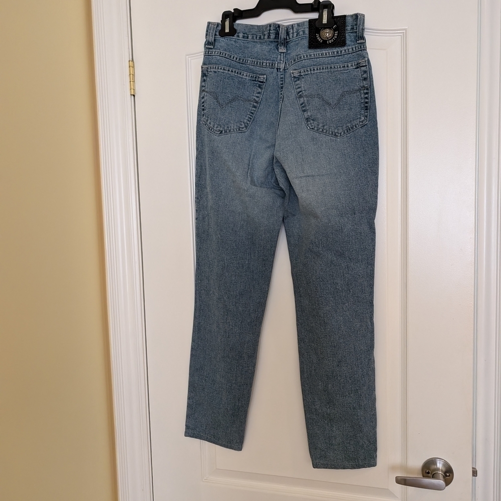Versace Jeans Couture Denim with Black Leather Patch - Picture 9 of 15